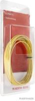 HERTH+BUSS kabel electric cable silicone 1.5 mm yellow 5mtr. - thumbnail