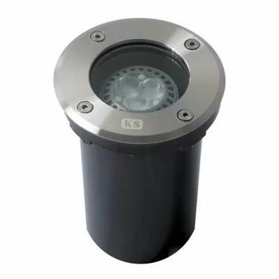 Grondspot LED Ø11 Rond RVS - thumbnail