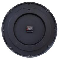 Grote wandklok 48 cm - geruisloos - aluminium - NeXtime 'Marble Duo' - thumbnail