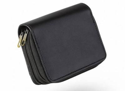 FEDEC Safe wallet portemonnee - Voor 24 pasjes - Zwart FEDEC Safe wallet portemonnee - Voor 24 pasjes - Zwart