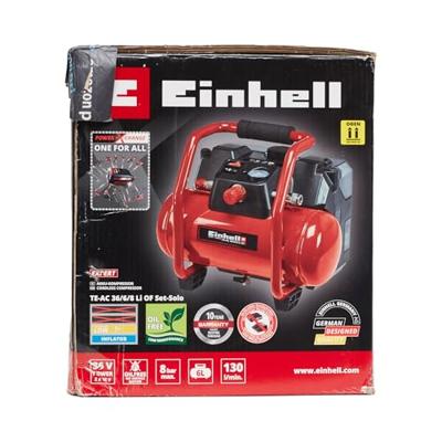 Einhell TE-AC 36/6/8 Li OF Set Solo - Accu Compressor | 8 bar | 6L - 4020450 - 4020450 - thumbnail