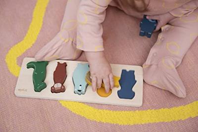 Trixie houten vormenpuzzel dieren