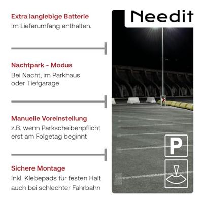 ENO parkscheibe "parklite " electr. parking discs parklite