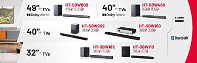 Sharp HT-SBW182 Soundbar Zwart