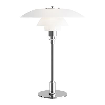 Louis Poulsen PH 3½-2½ Glass Tafellamp - Chroom Louis Poulsen PH 3½-2½ Glass Tafellamp - Chroom