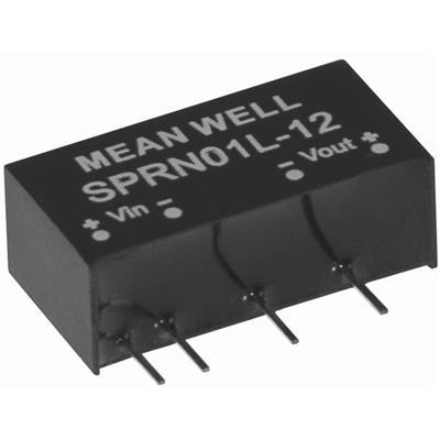 MEAN WELL SPRN01L-12 DC/DC-converter 84 mA 1 W Aantal uitgangen: 1 x Inhoud 1 stuk(s)