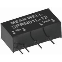 MEAN WELL SPRN01L-12 DC/DC-converter 84 mA 1 W Aantal uitgangen: 1 x Inhoud 1 stuk(s) - thumbnail