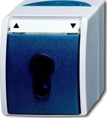 ABB 2CKA001101A0916 Schakelaar IP44 Grijs-wit (RAL 7035), Blauw-groen ABB 2CKA001101A0916 Schakelaar IP44 Grijs-wit (RAL 7035), Blauw-groen