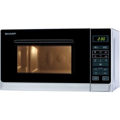 Sharp Home Appliances R-242INW magnetron Aanrecht Solo-magnetron 20 l 800 W Zilver