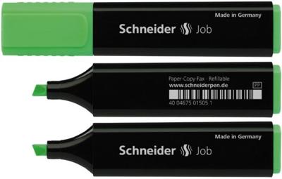 Schneider Schreibgeräte Textmarker Job 1504 Groen 1 mm, 5 mm 1 stuk(s) Schneider Schreibgeräte Textmarker Job 1504 Groen 1 mm, 5 mm 1 stuk(s)