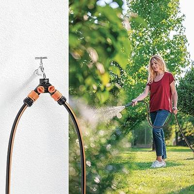 Claber Verdeelstuk 2-weg 8599 - Weerbestendige Tuinirrigatie Waterverdeler met Klikaansluiting