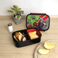 Marvel Avengers Lunchbox Zwart/Rood - thumbnail