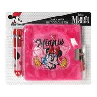 Disney Dagboekje met meerkleurenpen minnie mouse - thumbnail