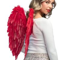 Boland Engelenvleugels opvouwbaar rood - thumbnail