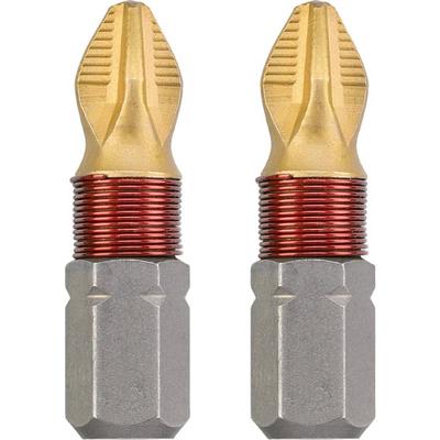 kwb 124001 Bitset Aandrijving: 1/4 (6,3 mm) Uitvoering: Kruiskop Phillips PH 1 25 mm