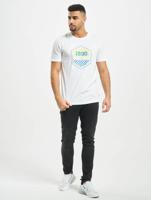 JACK & JONES CORE T-shirt met printopdruk wit - thumbnail