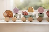 Little Dutch Fairy Garden houten blokkentrein egel - thumbnail