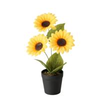 Boltze Home kunstplant zonnebloem 33cm - thumbnail