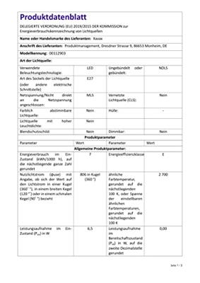 Xavax Led-gloeidraad E27 806lm Verv. 60W Gloeilamp Warm Wit Helder 2 Stuks