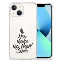 iPhone 13 Telefoonhoesje met tekst Heart Smile - thumbnail