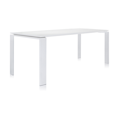 Kartell Four eettafel 158x79 cm Wit