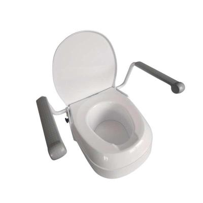 Toiletverhoger met leuningen
