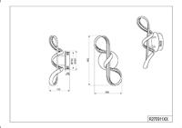 Trio Led wandlampPerugia wit - R27091131 - thumbnail