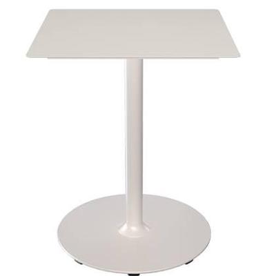 Houe Pico tuintafel 60x60 cm Muted White rond onderstel