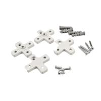 Hammond Electronics MF0040 Wandhouder Polycarbonaat Grijs 1 stuk(s) - thumbnail