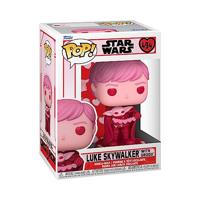 Star Wars Funko Pop Vinyl: Luke Skywalker with Grogu (Valentines Day) - thumbnail