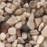 Aquariumgrind Grof 8-16 mm - 10 kg 10 kg Flamingo Beige - thumbnail