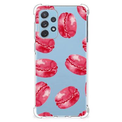 Samsung Galaxy A73 Beschermhoes Pink Macarons Samsung Galaxy A73 Beschermhoes Pink Macarons