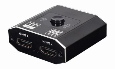 Bi-directionele HDMI 4K switch, 2 poorten Bi-directionele HDMI 4K switch, 2 poorten
