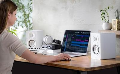 Yamaha HS4 WH 2-weg 4.5 inch studio monitor (set van 2) - thumbnail