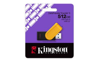 Micro SD geheugenkaart met adapter Kingston DTXS/512GB Zwart 512 GB