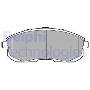 Remblokkenset, schijfrem LP3245