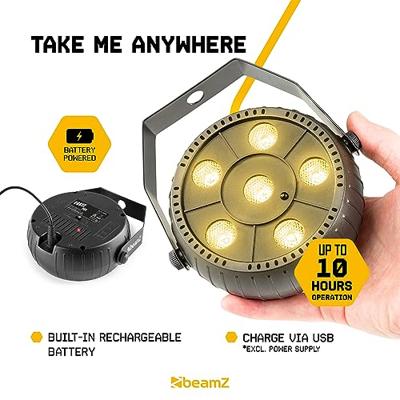 Fuzzix PLP10 Battery party par 6x 2W RGB