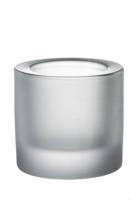 Iittala Kivi Waxinelichthouder 6 cm Frosted Clear - thumbnail