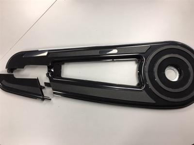 Hesling kunststof kettingkast classic zwart ekpw 200