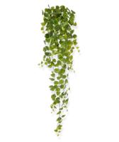 Philodendron kunst hangplant 130cm - groen - thumbnail