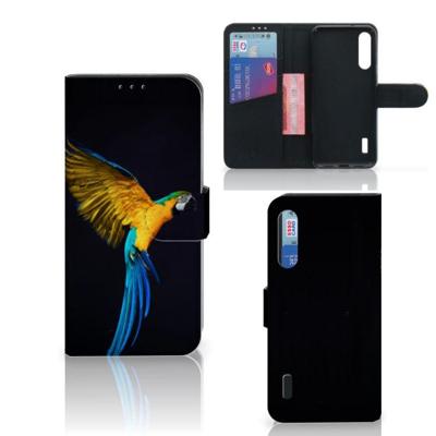 Xiaomi Mi A3 | Telefoonhoesje | Met pasjeshouder | Papegaai