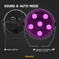 Fuzzix PLP10 Battery party par 6x 2W RGB - thumbnail