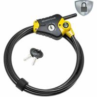 Antidiefstalapparaat - MASTER LOCK - Python 8433EURD - Verstelbare lengte van 30 cm tot 1,8 m - Gedraaid staal - Zwart - thumbnail