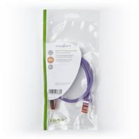CAT6 S/FTP-Netwerkkabel | RJ45 Male - RJ45 Male | 0,5 m | Paars - thumbnail