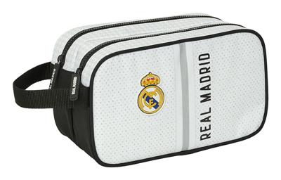 Reistasje Real Madrid C.F. Wit Grijs Sportief 26 x 15 x 12.5 cm