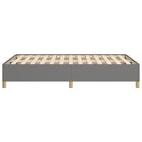 Bedframe stof donkergrijs 120x190 cm - thumbnail