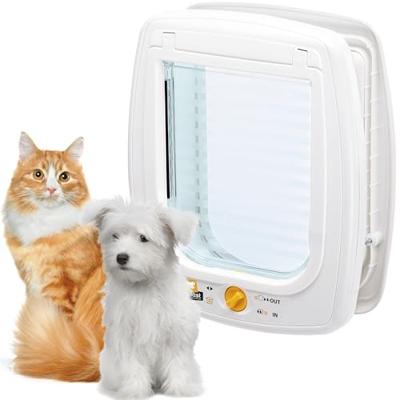 FERPLAST Swing 9 - Deur voor middelgrote honden en grote katten, wit