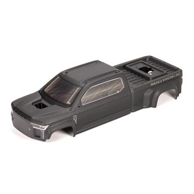 Arrma - Big Rock 4x4 crew cab clipless painted decaled trimmed body (matte black) (ARA-1379)