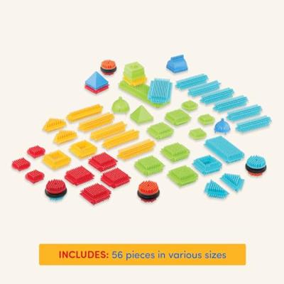 Bristle Blocks box met 56 stuks - thumbnail