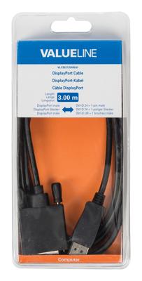 Displayport naar DVI kabel (3m)